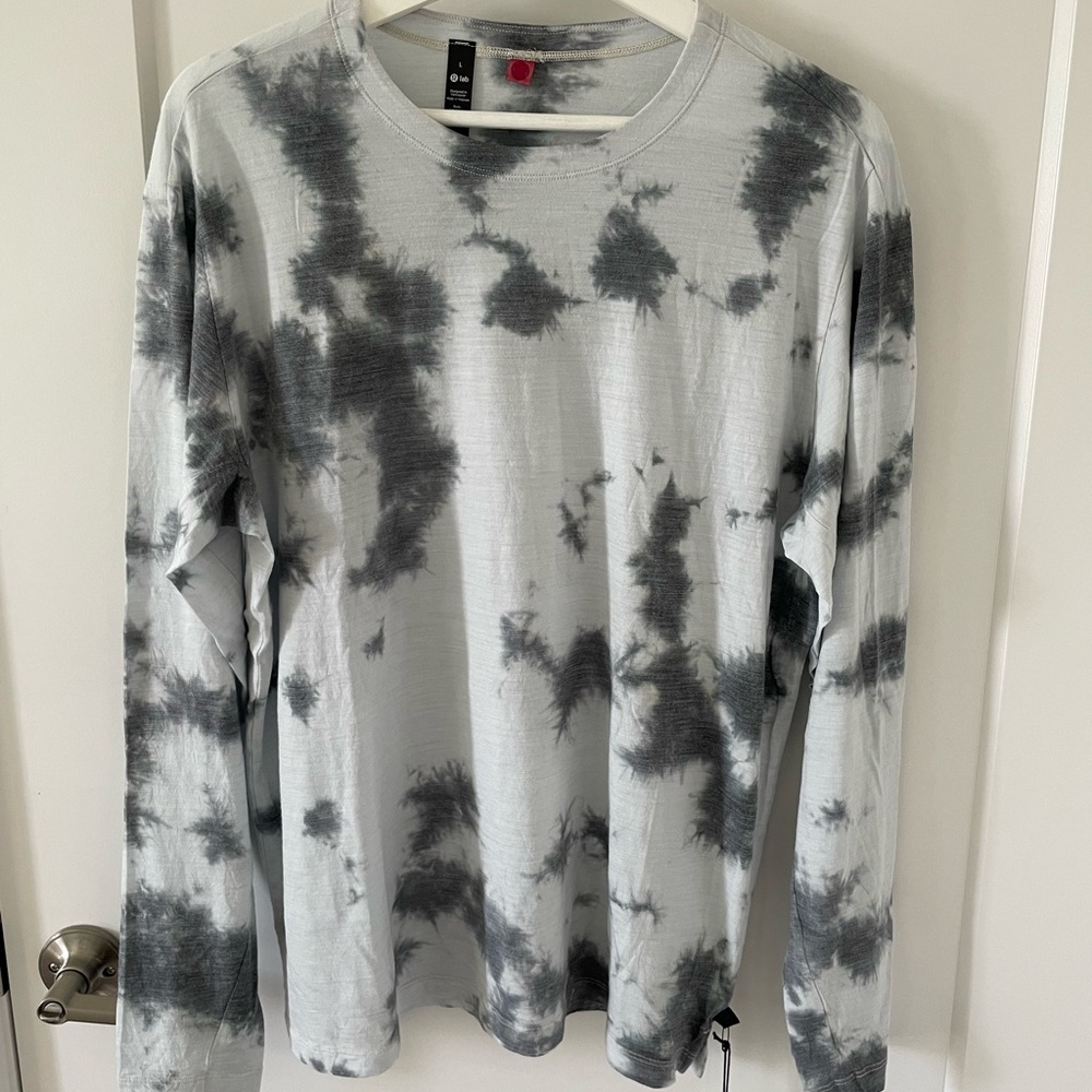 Men's Tie-Dye Long Sleeve Shirt